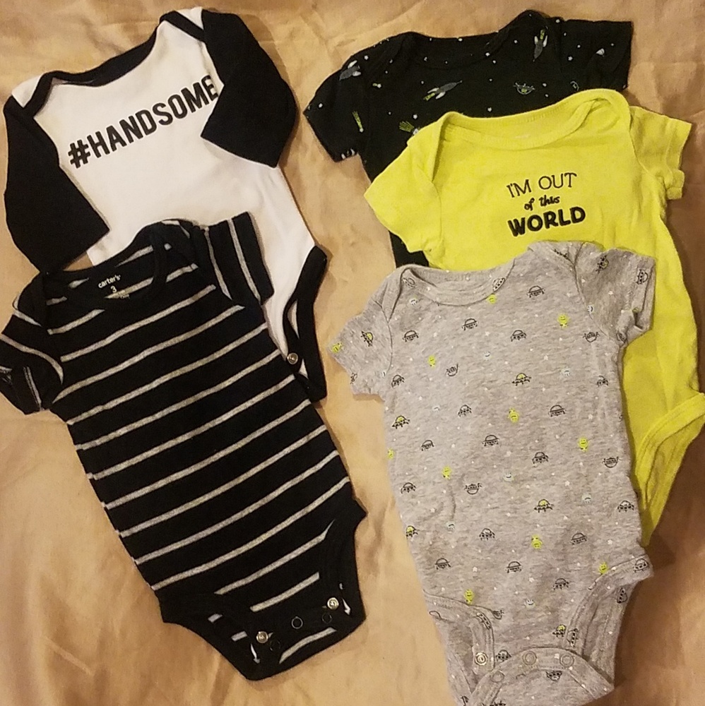 Boy 3 months onesies
